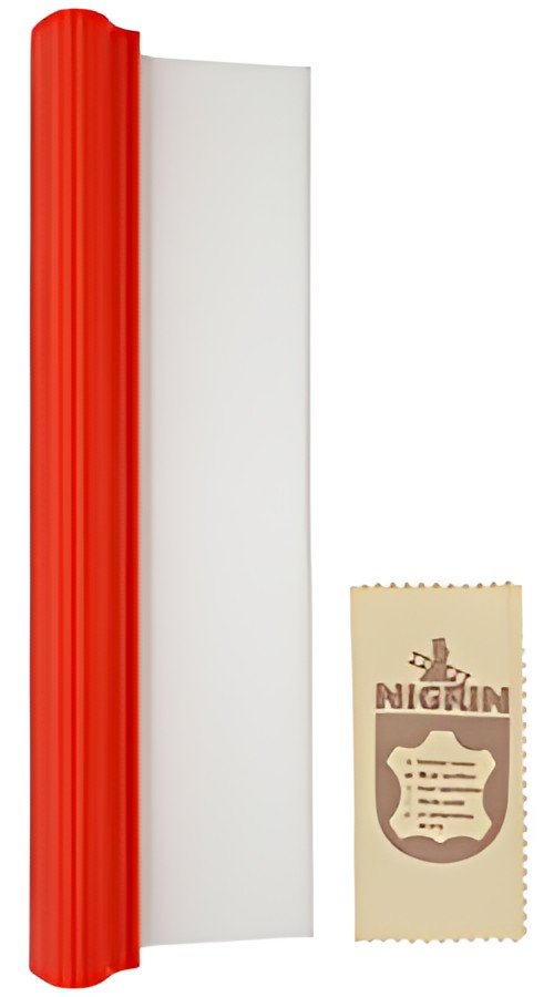 NIGRIN Raclette en silicone & peau de chamois Performance