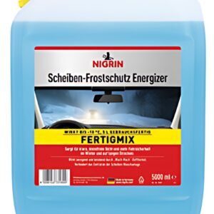 NIGRIN antigel pour vitres de voiture ENERGIZER, mélange prêt, 5 l