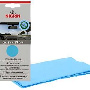 NIGRIN Chiffon anti-buée ECO, bleu, 250 x 230 mm