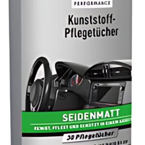 NIGRIN Kunststoff-Pflegetücher seidenmatt, Spenderbox