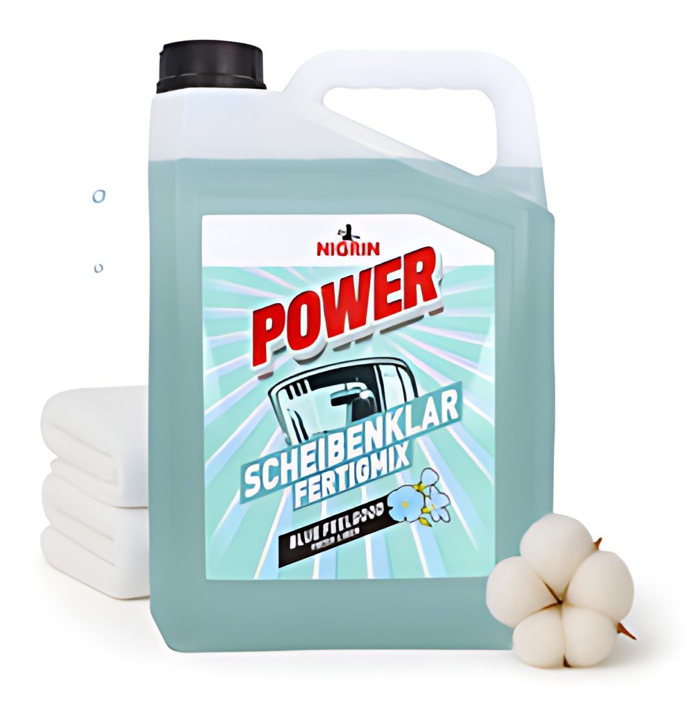 NIGRIN POWER antigel pour vitres de voiture fraîcheur, 5 l