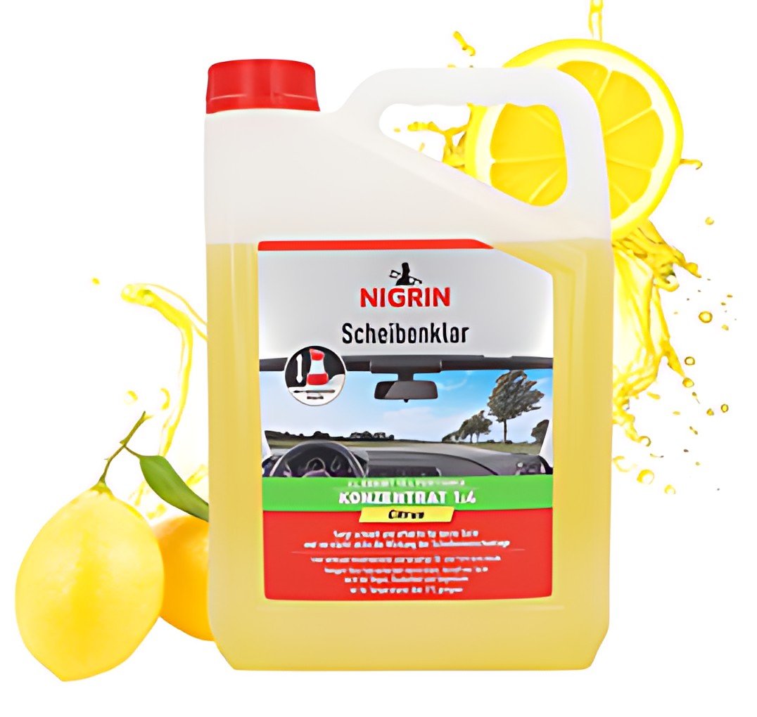 NIGRIN antigel pour vitres de voiture Agrumes, concentré, 3 l