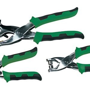 BRÜDER MANNESMANN Kit de pince à oeillet et perçage rotatif