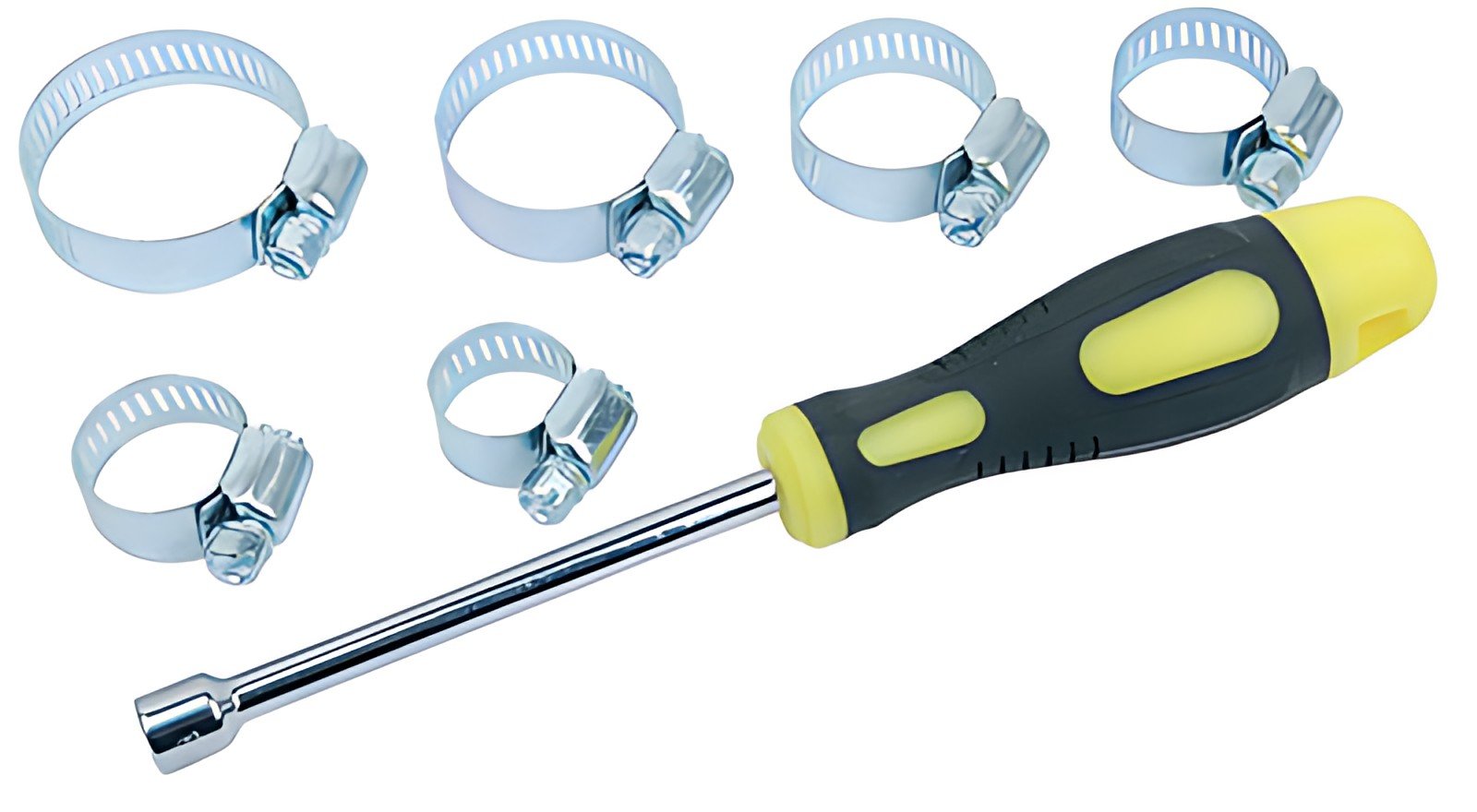 BRÜDER MANNESMANN Kit de colliers de serrage, 50 pièces