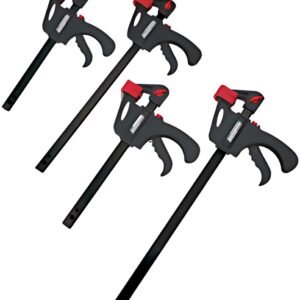 BRÜDER MANNESMANN Serre-joint, 4 pièces