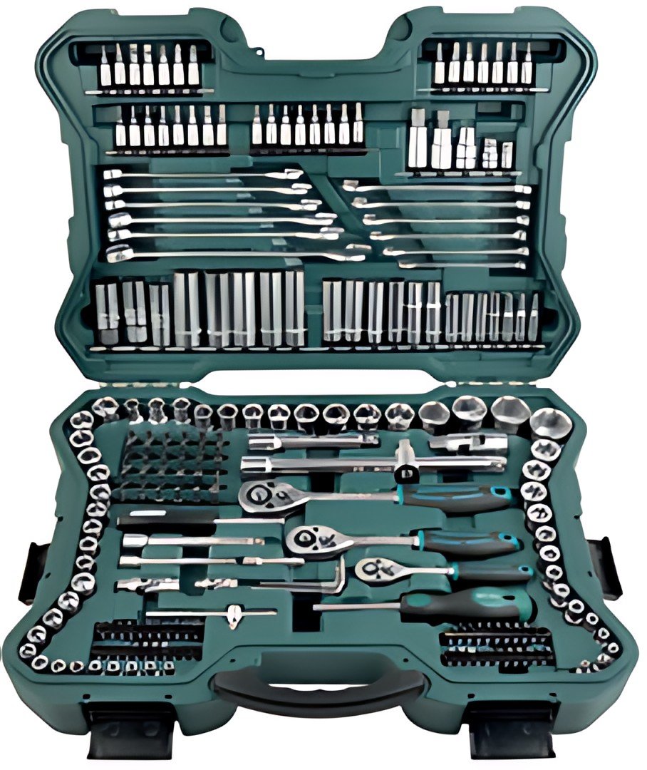 BRÜDER MANNESMANN Coffret d'embouts, 215 pièces