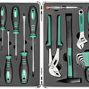 BRÜDER MANNESMANN Kit d'outils, 24 pièces, dans un coffret