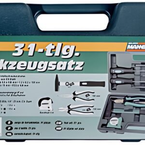 BRÜDER MANNESMANN Ensemble d'outils, 31 pièces, en coffret