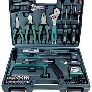 BRÜDER MANNESMANN Jeu d'outils, 74 pièces, dans un coffret