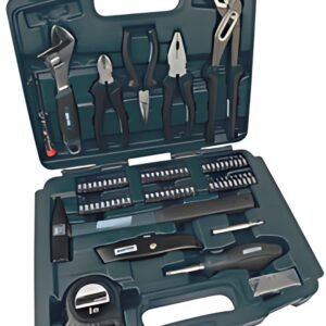 BRÜDER MANNESMANN Jeu d'outils, 163 pièces, caisse à outils