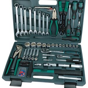 BRÜDER MANNESMANN Jeu d'outils, 99 pièces, dans un coffret