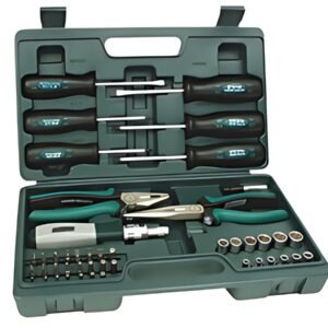 BRÜDER MANNESMANN Kit d'outils universels, 45 pièces