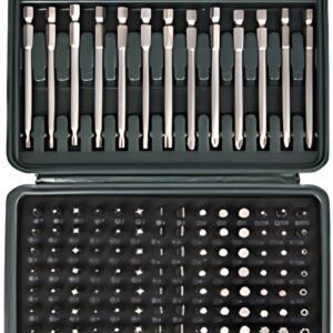 BRÜDER MANNESMANN Jeu d'embouts, 113 pièces, boîte