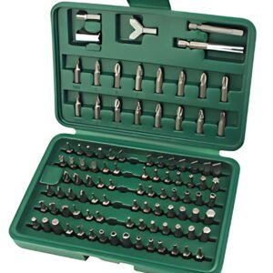 BRÜDER MANNESMANN Jeu d'embouts, 100 pièces, boîte