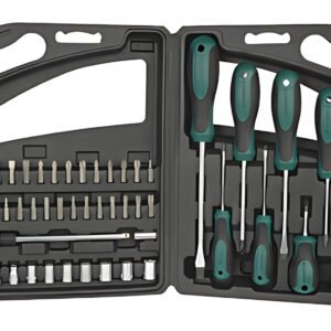 BRÜDER MANNESMANN Kit d'outils, 47 pièces, dans une malette