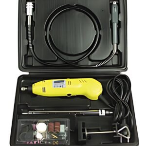 BRÜDER MANNESMANN Kit machine à poncer rapide, 80 pièces