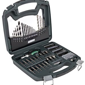 BRÜDER MANNESMANN Kit de forets & embouts, 75 pièces