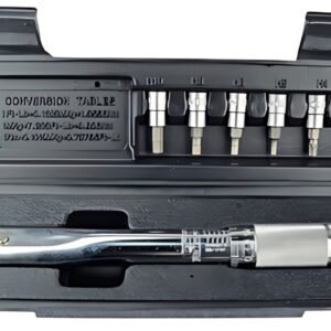 BRÜDER MANNESMANN Kit de clé dynamométrique 1/4", 8 pièces