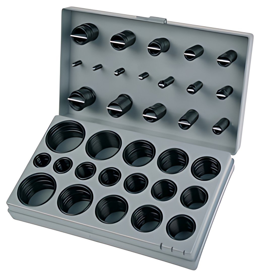 BRÜDER MANNESMANN Assortiment de joints toriques, 407 pièces