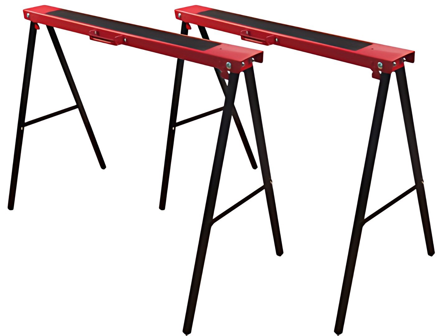 BRÜDER MANNESMANN Kit de tréteaux pliants, 2 pièces