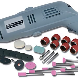 BRÜDER MANNESMANN Kit machine à poncer rapide, 50 pièces