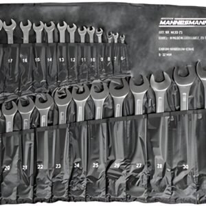 BRÜDER MANNESMANN Jeu de clés plates, 25 pièces, 7-32 mm