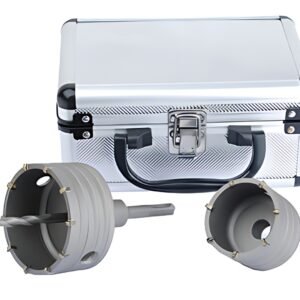 BRÜDER MANNESMANN Kit trépan à percussion carbure, 4 pièces