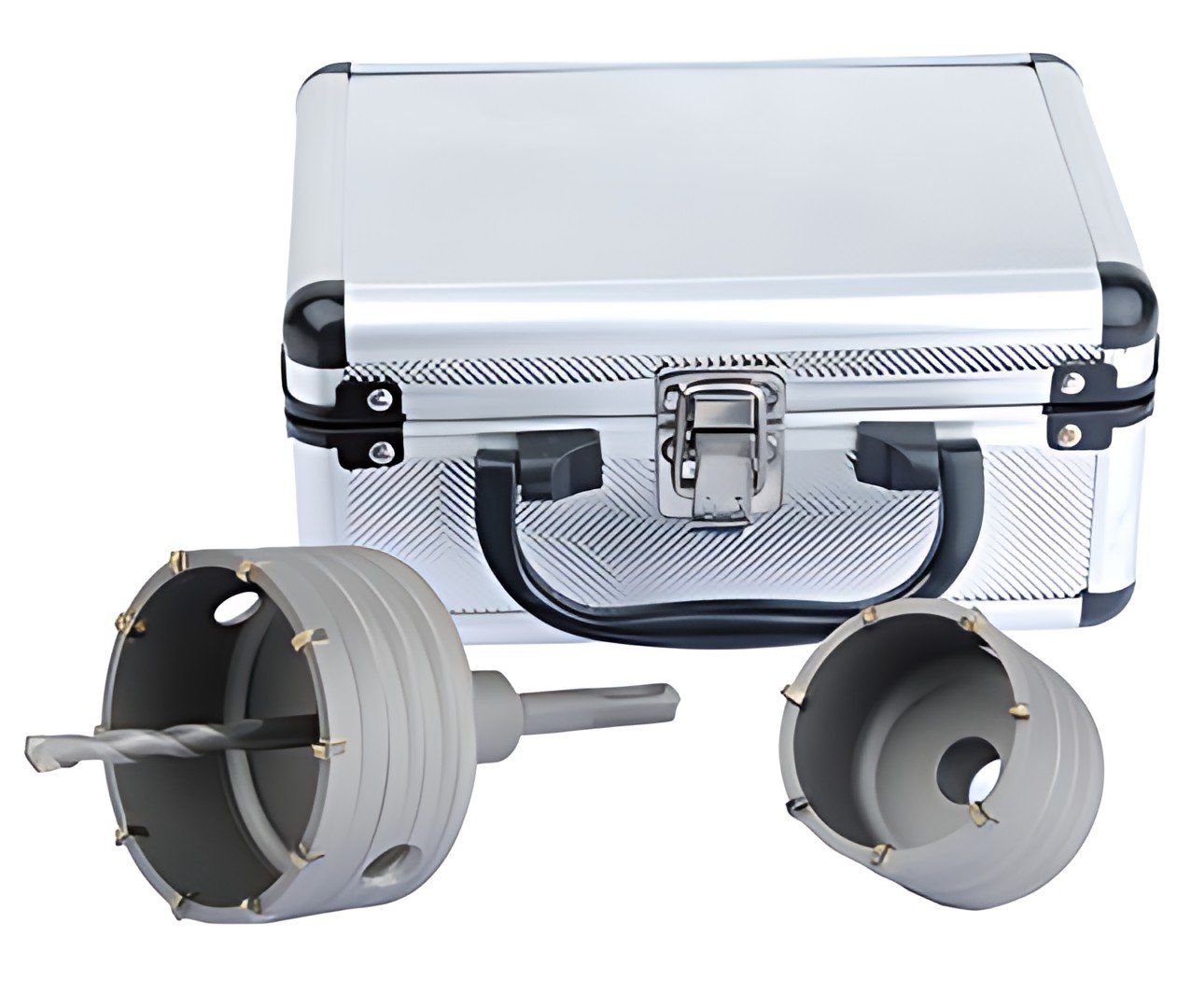 BRÜDER MANNESMANN Kit trépan à percussion carbure, 4 pièces