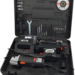 BRÜDER MANNESMANN Kit d'outils électroportatifs, 4 pièces