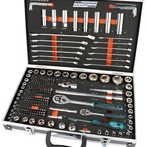 BRÜDER MANNESMANN Coffret à clés et douilles, 232 pièces