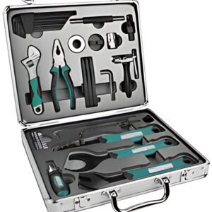 BRÜDER MANNESMANN Jeu d'outils pour vélo, mallette 33 pièces