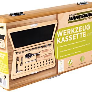 BRÜDER MANNESMANN Jeu d'outils ECOLINE, mallette, 41 pièces