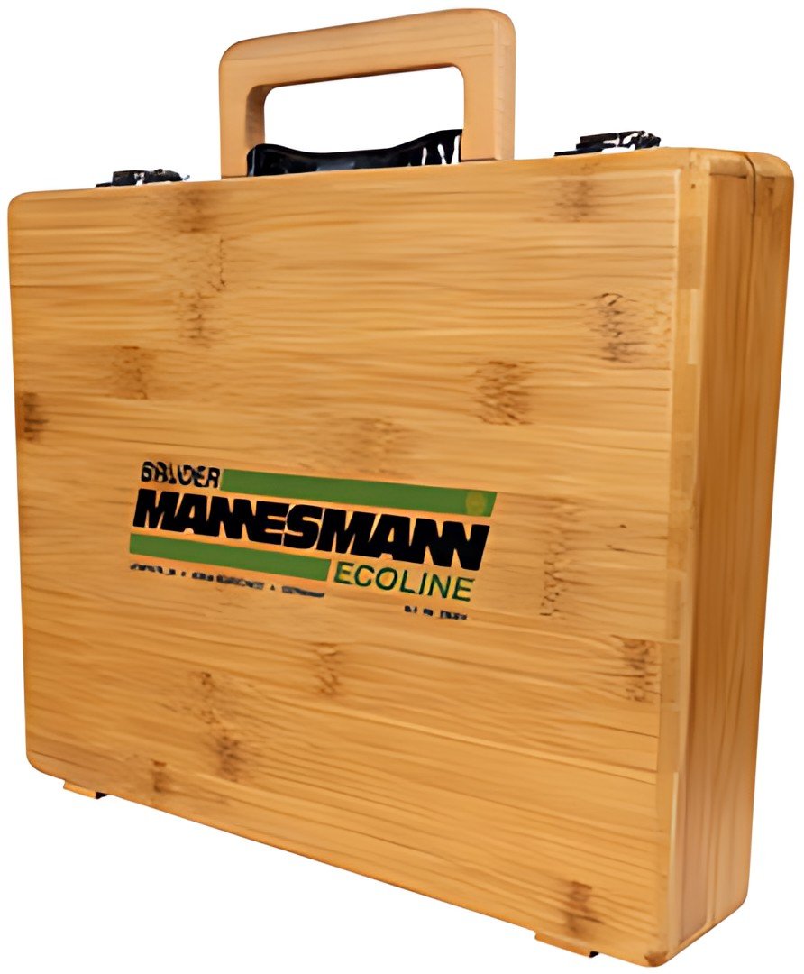 BRÜDER MANNESMANN Jeu d'outils ECOLINE, mallette, 24 pièces