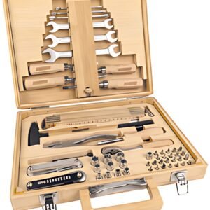 BRÜDER MANNESMANN Jeu d'outils ECOLINE, mallette, 75 pièces