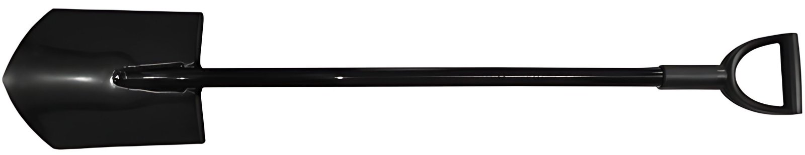 BRÜDER MANNESMANN Bêche en métal, longueur: 1.180 mm, noir