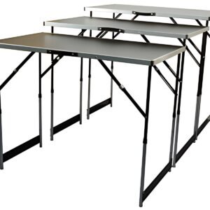 BRÜDER MANNESMANN Table multifonction, set de 3