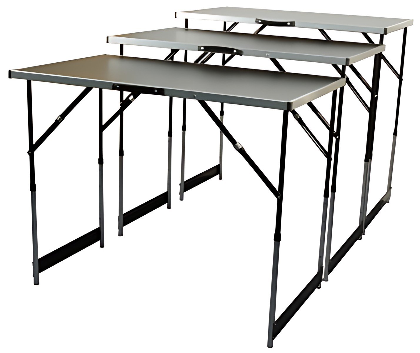 BRÜDER MANNESMANN Table multifonction, set de 3