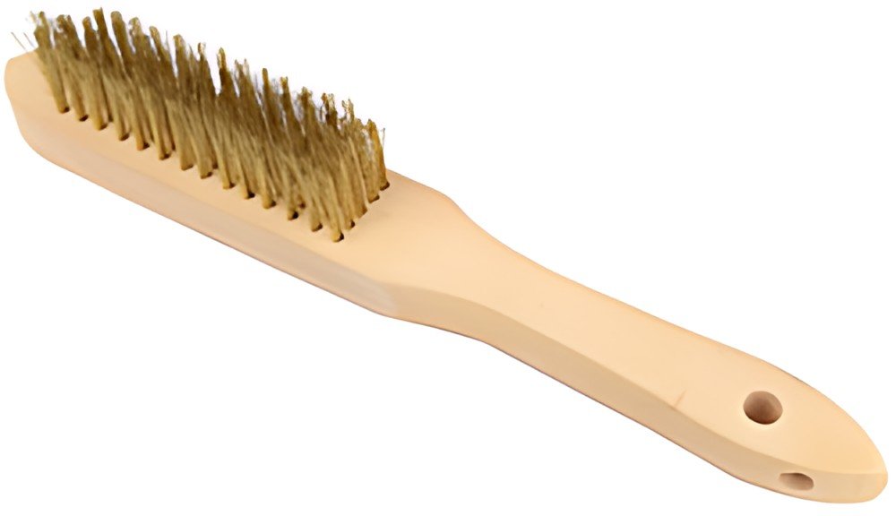 BRÜDER MANNESMANN Brosse métallique, 5 rangées