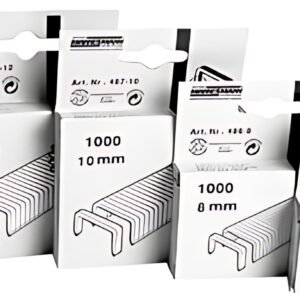 BRÜDER MANNESMANN Agrafe, 6 mm, galvanisé, 1.000 pièces