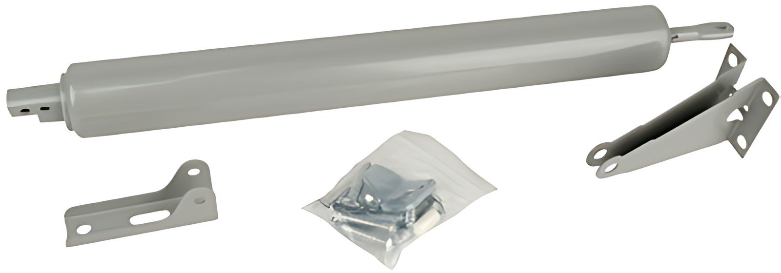 BRÜDER MANNESMANN Ferme-porte pneumatique, gris