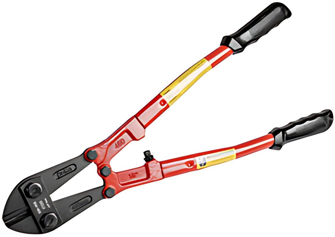 BRÜDER MANNESMANN Coupe-boulon DIN, longueur: 450 mm, rouge