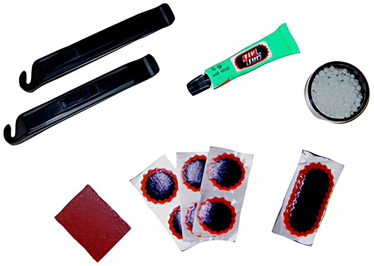 REMA TIP TOP Kit de réparation de vélo "TT 00", 12 pièces