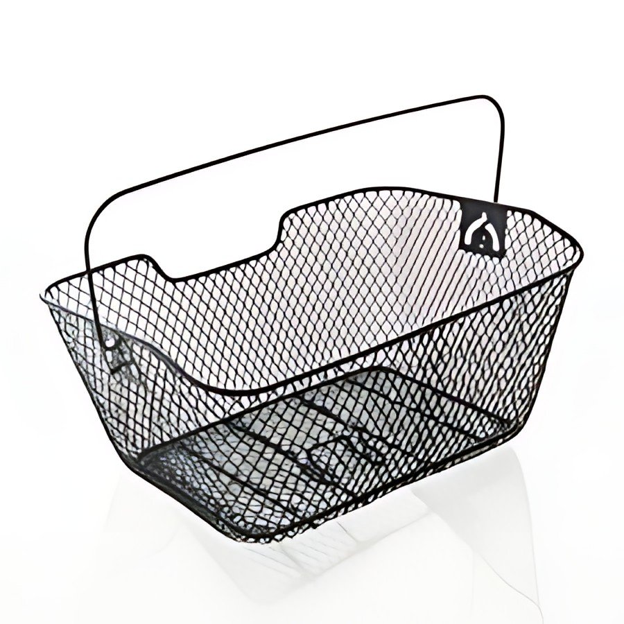 FISCHER Panier pour porte-bagages de vélo, noir