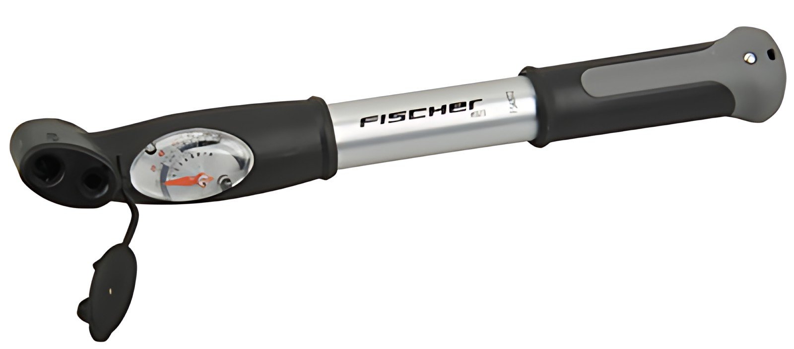 FISCHER Mini pompe à air pour vélo, en aluminium, (H) 295 mm