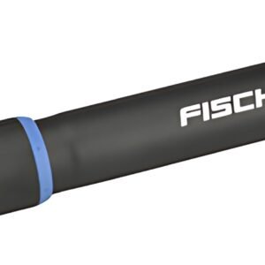 FISCHER Mini pompe à air pour vélo FLEX, noir/bleu