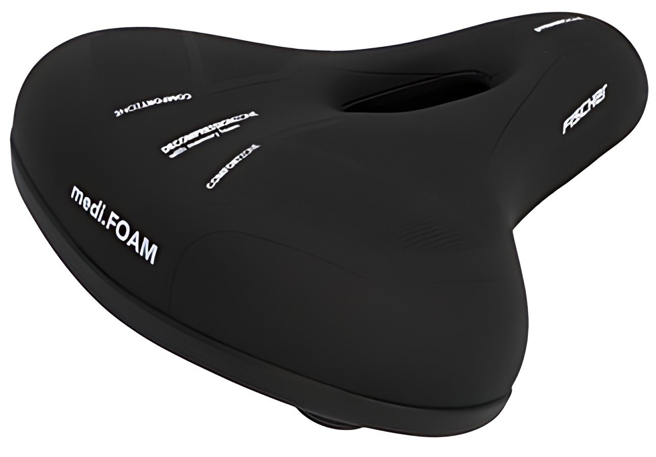 FISCHER Selle pour vélo de randonnée R.E.Med Memory Foam