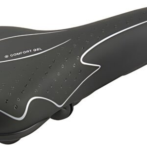 FISCHER Selle pour VTT Elastomer, noir / blanc