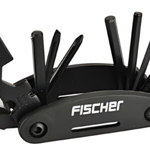 FISCHER Kit multifonctions de réparation de vélo, 14 pièces