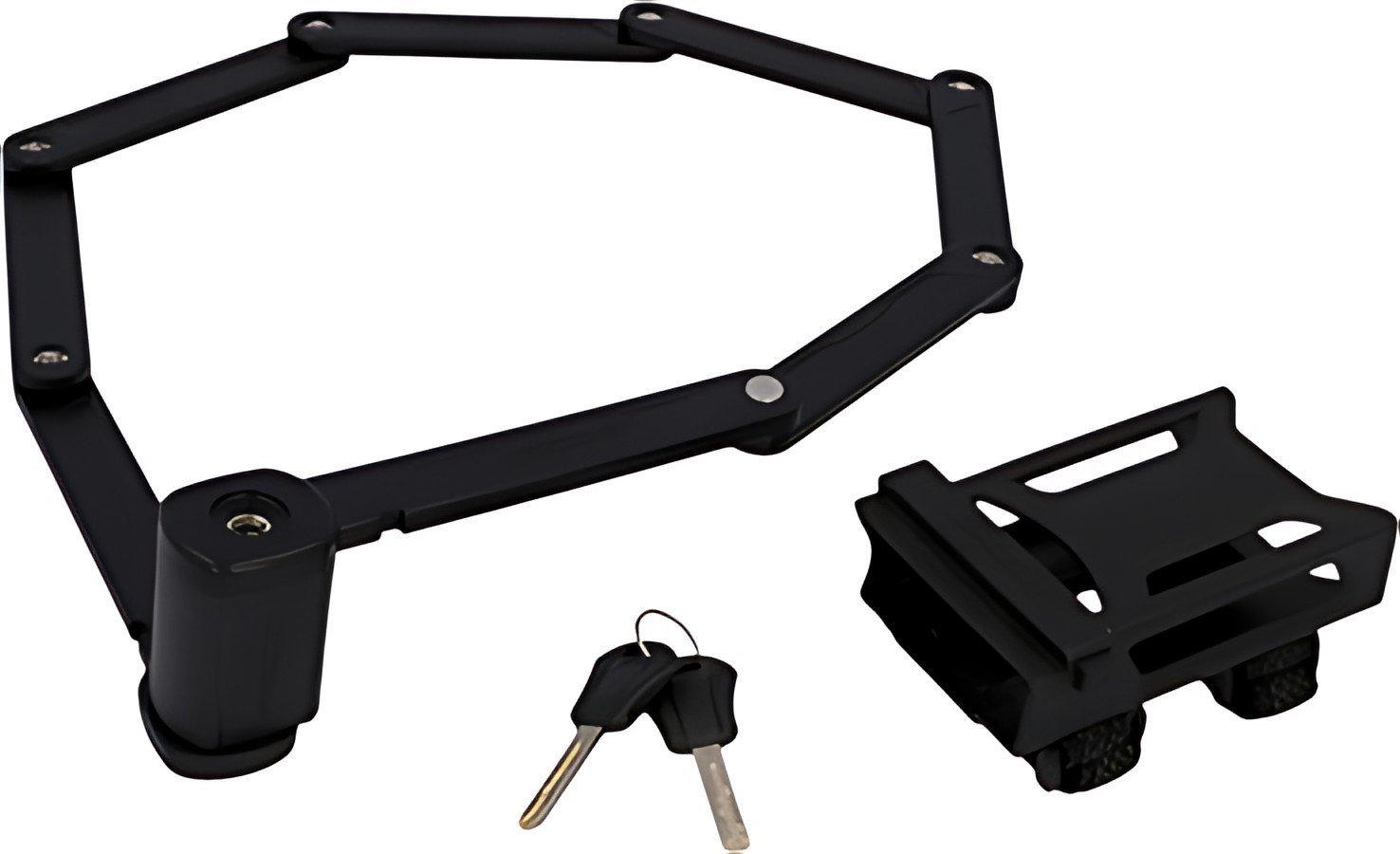FISCHER Cadenas pliable pour vélo XL avec support