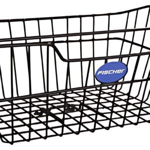 FISCHER Panier pour vélo, noir